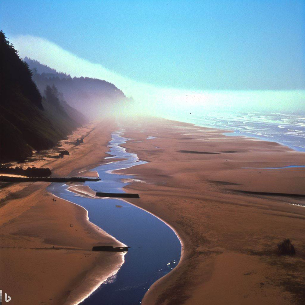 Fiddling With AI and Oregon Coast Images Can Be a Riot 