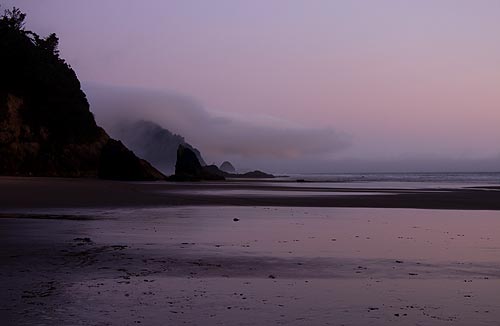 Headland South of Hug Point, near Cannon Beach