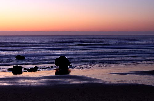 Cannon Beach - Mushroom-like Blob at Hug Point, Storm Video