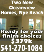 Two brand new Oceanview homes in Newport's Nye Beach, just 150 feet to the ocean. 3 bed, 2 bat,h 1700+ sq. ft. Gas fireplace, vaulted ceilings, skylights, oceanview deck, dual "Jack & Jill" sinks, and more. Homes ready for your finish choices and upgrades. Priced to sell from $379K.