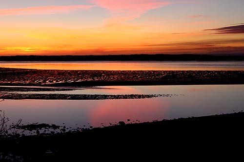 Cajoling Colors and Beauty of Siletz Bay, Lincoln City, Oregon Coast