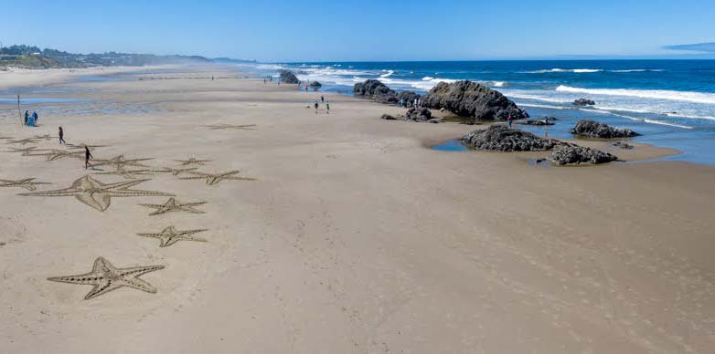 Lincoln City's Extravagant Beach Art Contest: Oregon Coast Sands Become Masterpiece