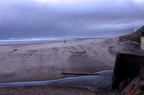 D River Beach in Lincoln City