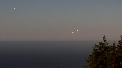 Planets Make Show on Oregon Coast; Saturn Burns Bright 