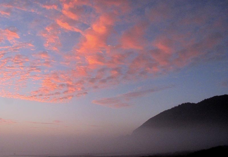 Moods of Manzanita: Clouds and Neahkanie Mountain