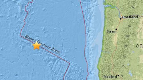 Minor Quake Off Oregon Coast Rattles Only Sensors, No Tsunami Alert 