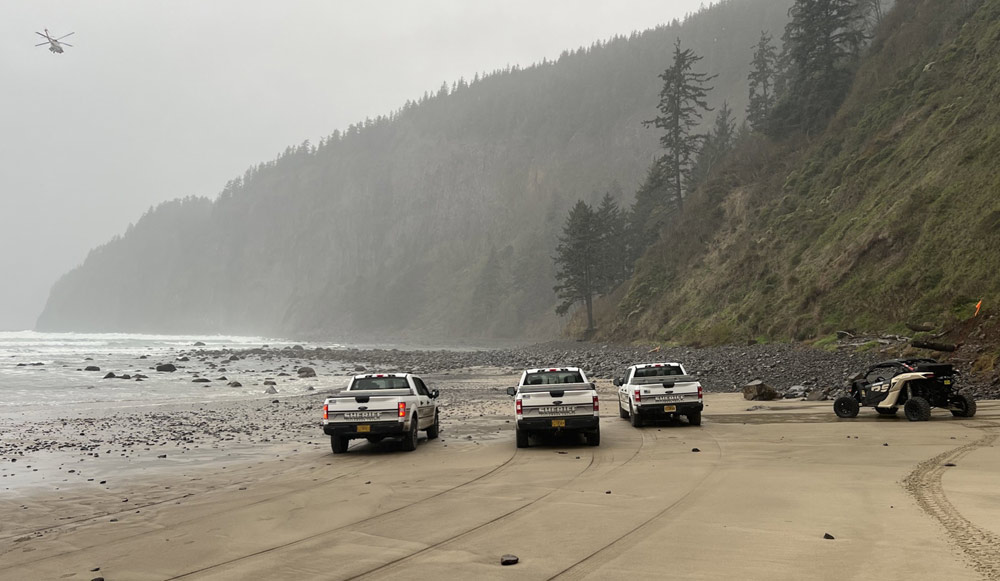 Busy, Even Tragic Weekend for N. Oregon Coast Sheriffs and Rescuers; 1 Death 