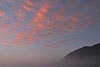 Pink clouds at Manzanita