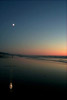 Sun and moonrise at Manzanita