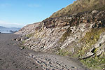 Nye Beach Cliffs, near the Vietnam Memorial