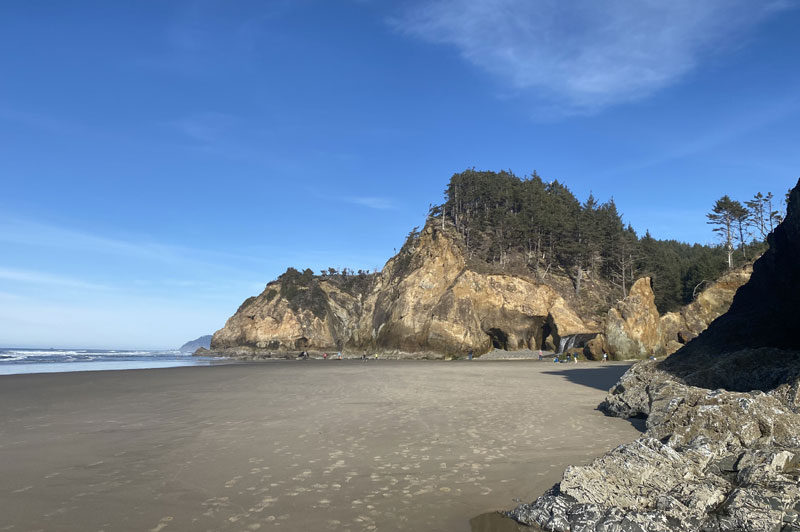 A Different Look Near Cannon Beach - N. Oregon Coast Beach Changes