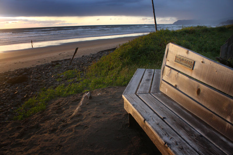 Arch Cape Beaches, Benches