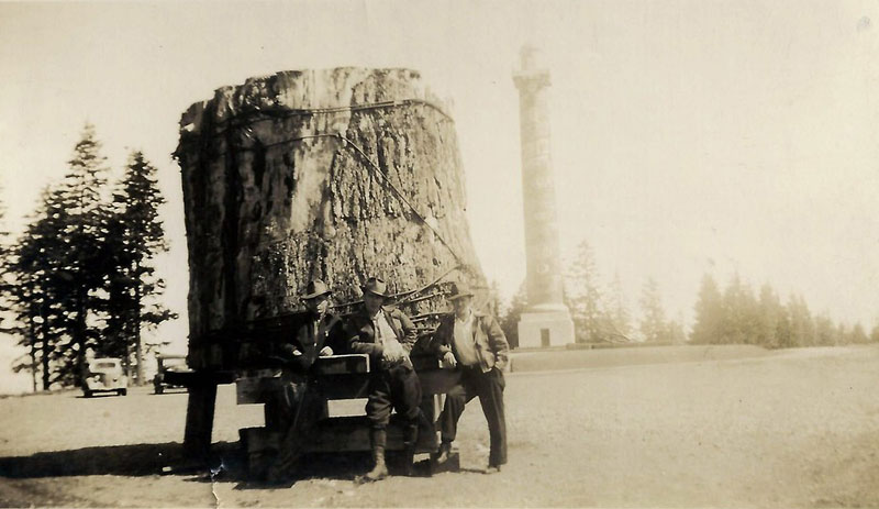 Beginnings, Inspirations of the Astoria Column - N. Oregon Coast History