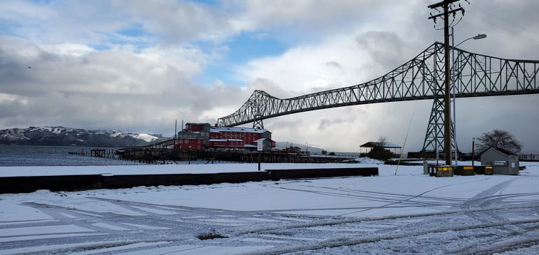 High Wind Warning S. Coast; Snow in Oregon Coast Range, S. Washington Coast, Valley Floor 