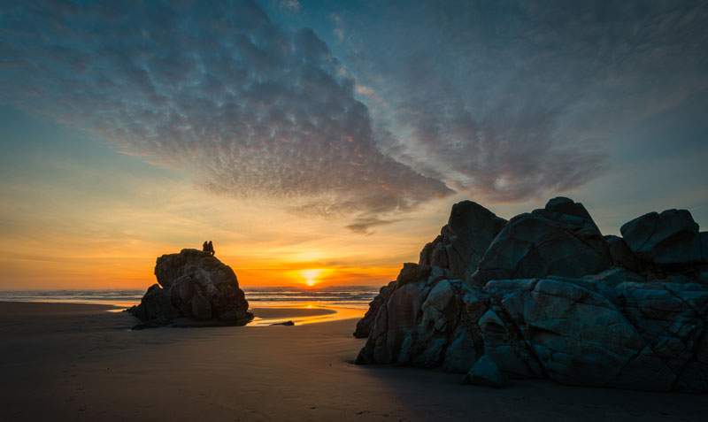 Will the Real China Creek of Oregon Coast Please Stand Up: Bandon, Near Florence 