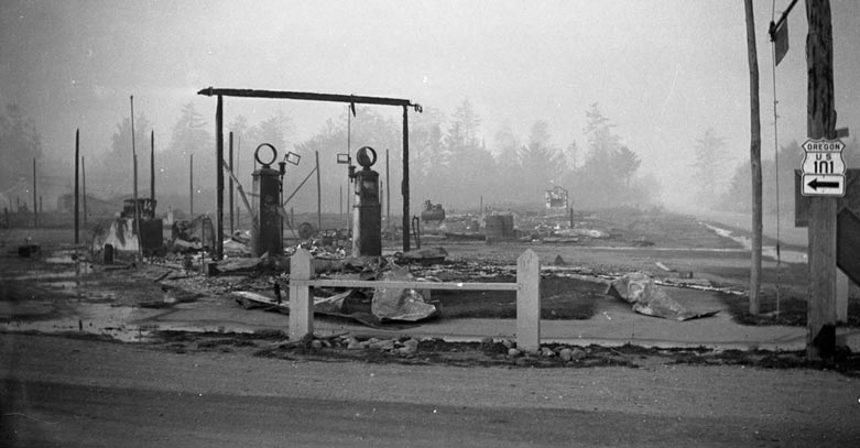 Bandon fire, 1936