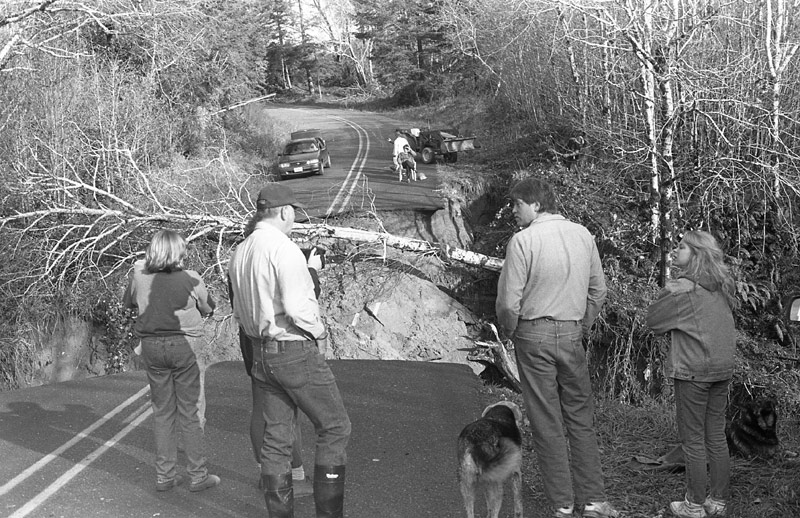 Bills Creek Road washed out, leaving neighbors disconnected