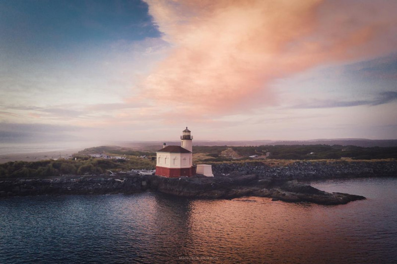 Historic Adventures of a Lighthouse on South Oregon Coast: Coquille River Light at Bandon