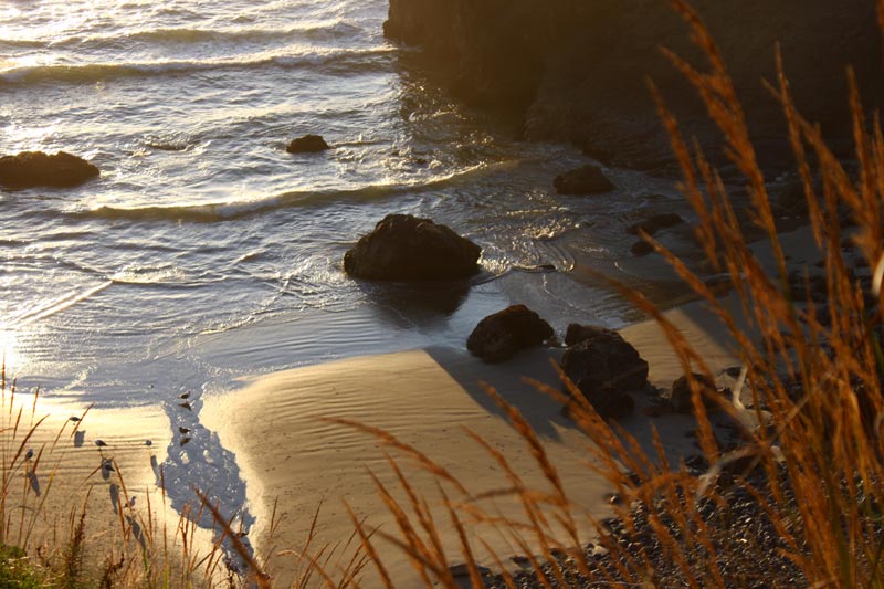 Park Closure at Cannon Beach, N. Oregon Coast; Central Coast Holidays with History