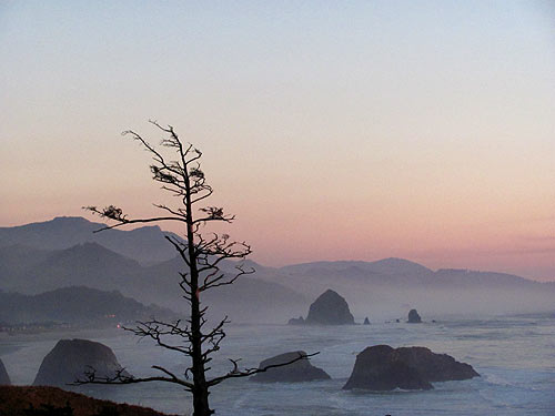 Like Day and Night on Oregon Coast: Shades of Cannon Beach