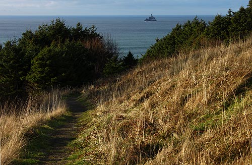 Cannon Beach, Ecola State Park pathway