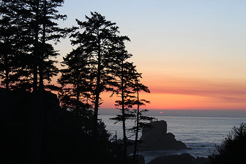 Cannon Beach, Ecola State Park sunset