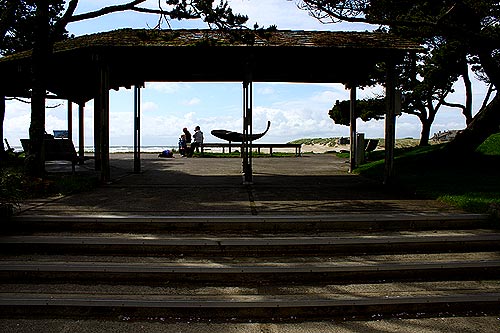 Cannon Beach, Whale Park Les Shirley 