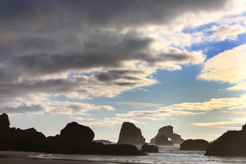 Indian Beach, Goonie's Rock