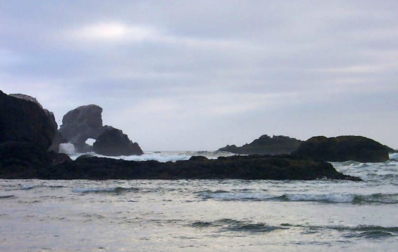 Filming The Goonies on N. Oregon Coast: at Astoria, Cannon Beach