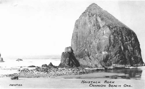 When They Blasted Cannon Beach's Haystack Rock - Odd Oregon Coast History 
