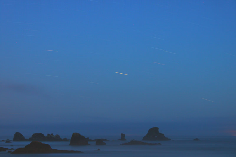 Cannon Beach Astronomy: the Sea Above the Oregon Coast 