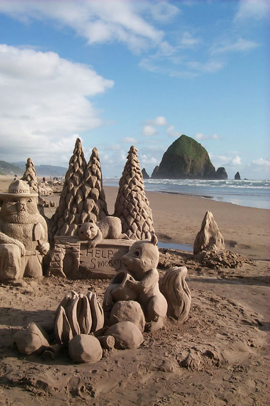 Cannon Beach's Sandcastle Festival, Oregon Coast Virtual Tour