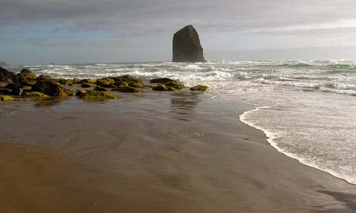 Beneath Silver Point, Cannon Beach