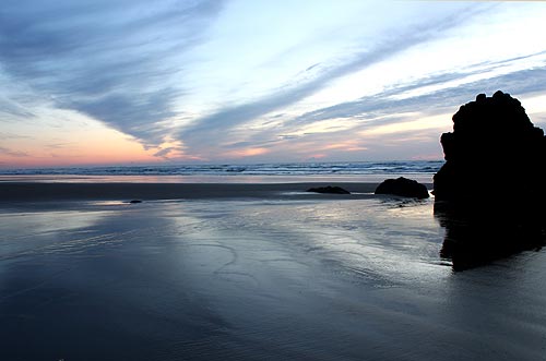 Cannon Beach at the southern end