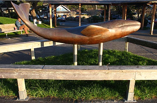 Cannon Beach Lewis & Clark Whale momument