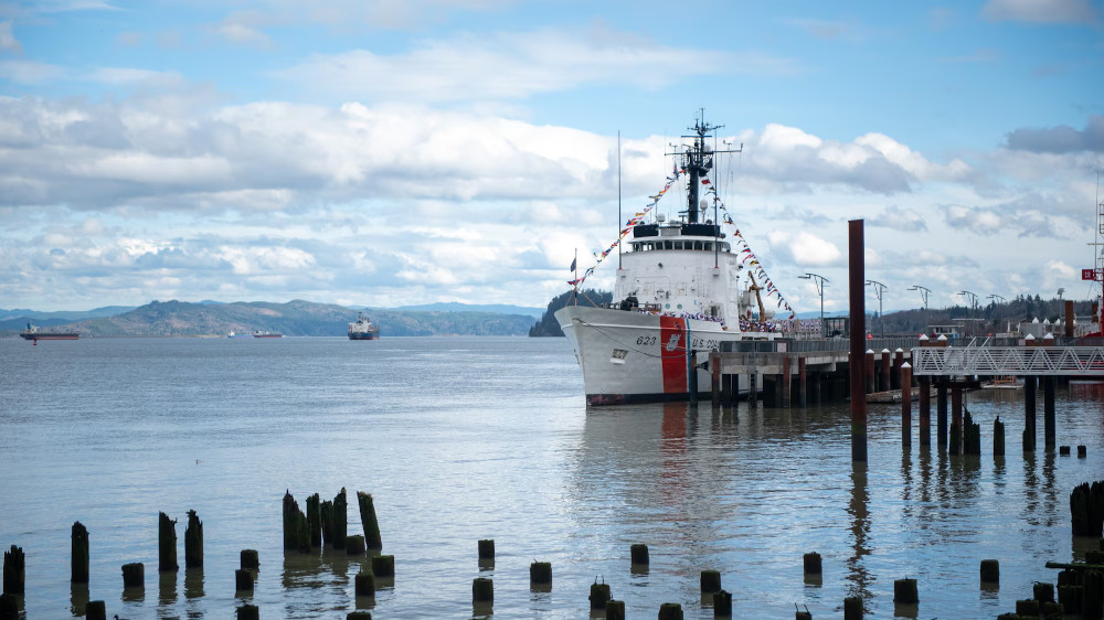 Coast Guard Cutter Decommisioned in Ceremony at N. Oregon Coast's Astoria