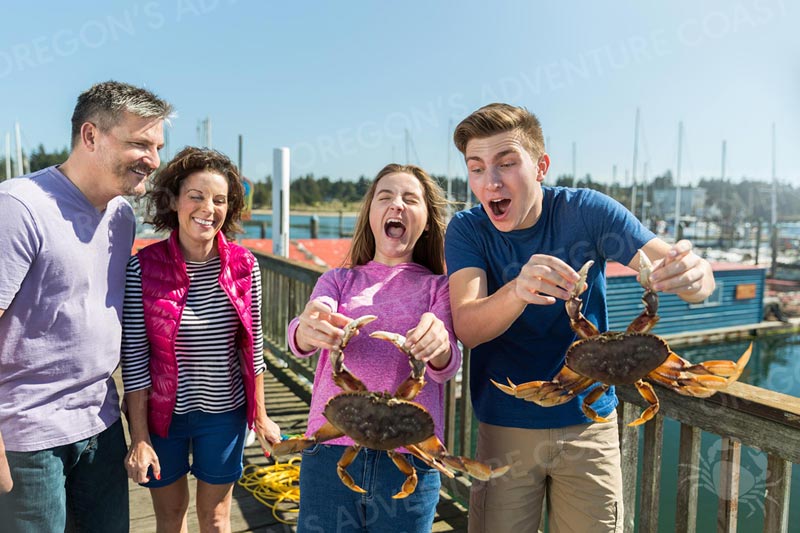 Below: crabbing in Charleston 