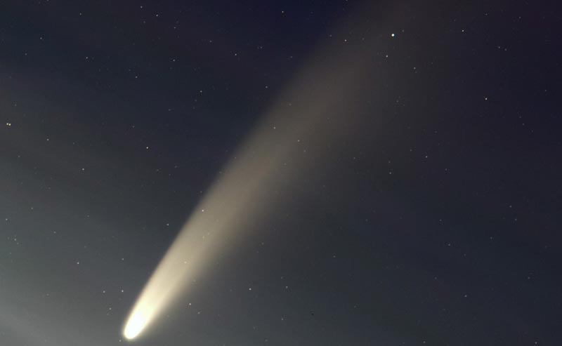 Comet NEOWISE Possibly Seen on Washington, Oregon Coast, Western Side