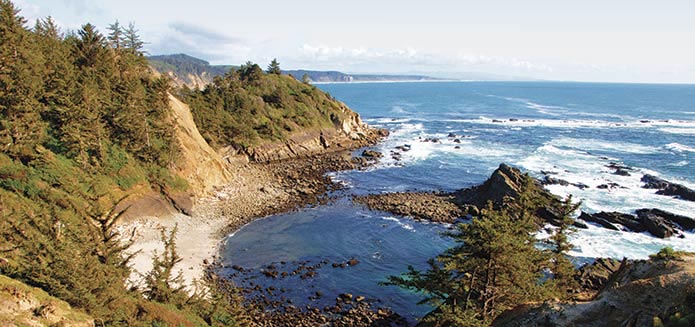 Viewpoints on Oregon Coast With Something Strikingly Different: Langlois, Coos Bay, Lincoln City