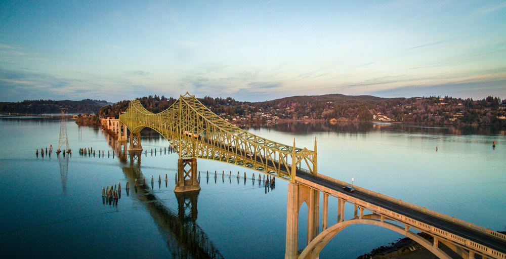 History of Coos Bay's Conde B. McCullough Memorial Bridge: Construction of S. Oregon Coast Landmark 
