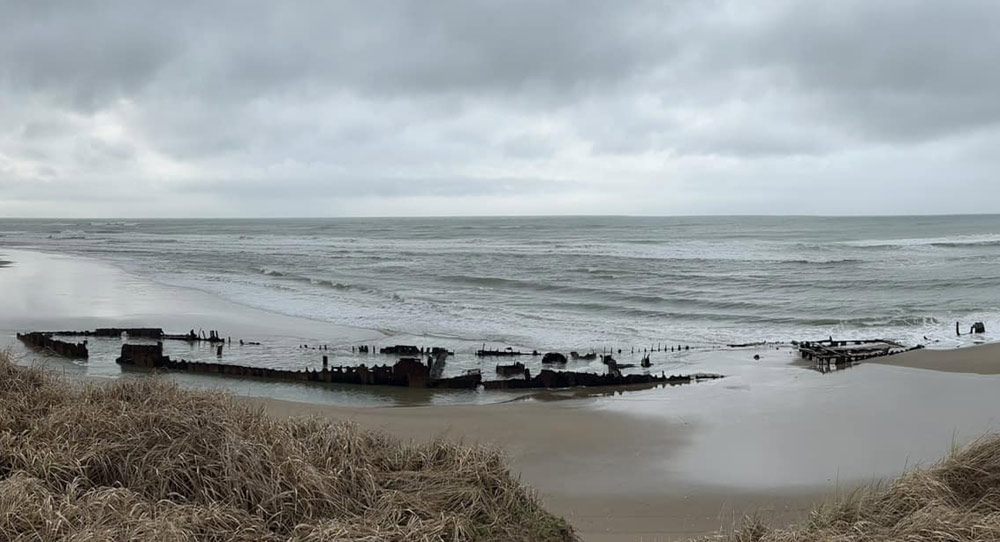 Two Other Shipwrecks Pop Up on S. Oregon Coast, One a Rarity near Coos Bay
