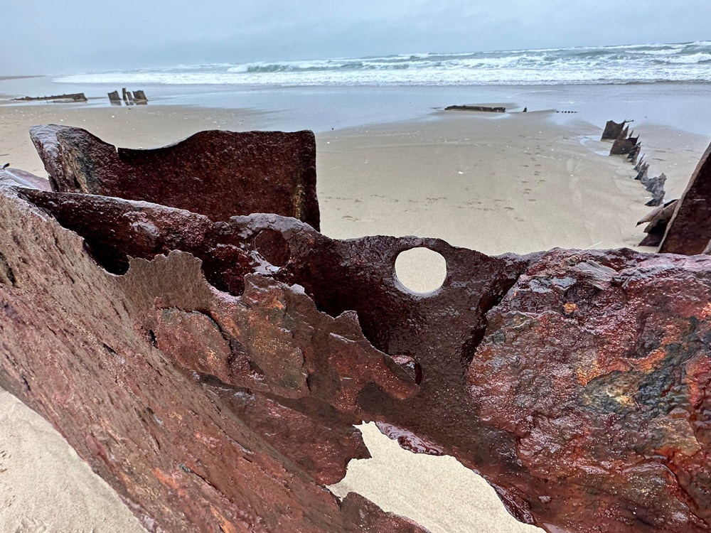 Coos Bay's Sujameco Wreck Still Visible, Then a Slow But Epic Oregon Coast Drama