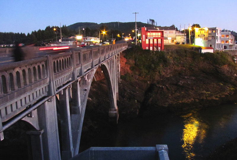 The Bridge Beneath the Bridge: Unknown Viewpoint 'Beneath' Depoe Bay, Oregon Coast 