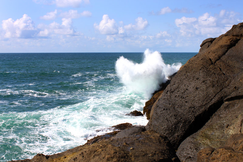 North Point: Hidden Rocky Cliff at Depoe Bay a Constant Oregon Coast Stunner 