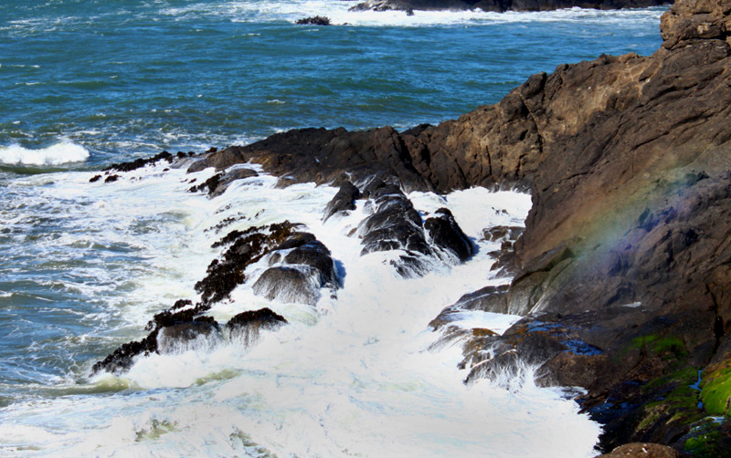 Hawaii Lava Flows are Look at Oregon Coast Millions of Years Ago 