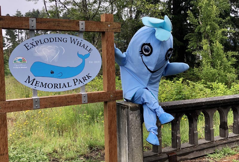 Florence Celebrates Oregon Coast Incident with Exploding Whale Park 