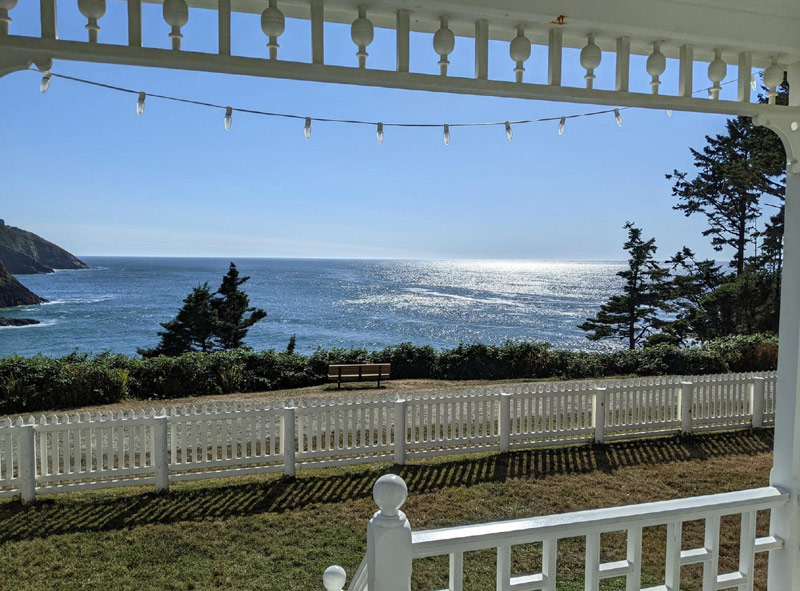 Heceta Head Lighthouse Holds Ghost Tours at Keepers Quarters Next to Oregon Coast Landmark