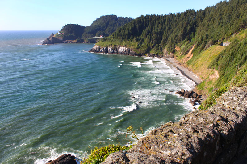 Inside Heceta Head / Cliffs Near Florence: All Come from Oregon Coast Volcano 