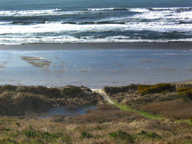 Secret Beach Access / Path / Road Near Florence