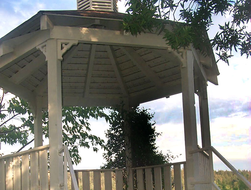 Florence's Old Town Park and Gazebo Filled with Historic Oregon Coast Atmosphere